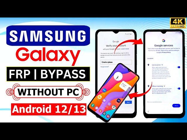 Finally Without Pc  2024 || All Samsung FRP Bypass Android 12/13 Without Pc Remove Google Account 