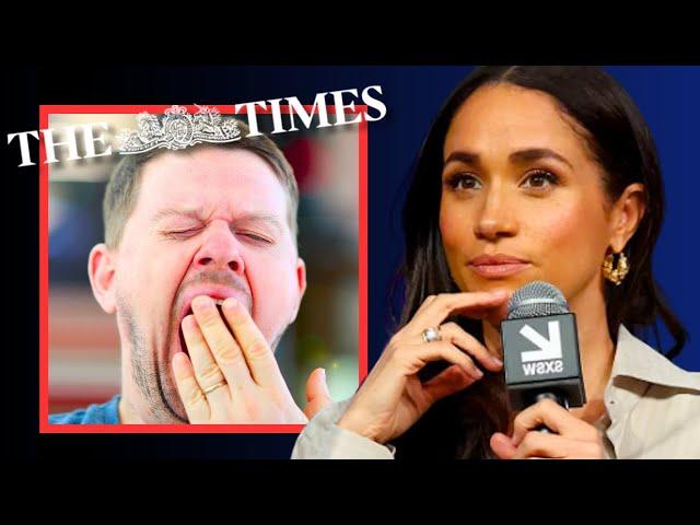 The Times SAVAGES Meghan Over SELF-OBSESSION