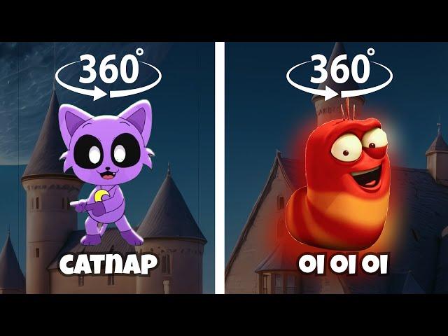 360° Smiling critters VS Red Larva oi oi oi