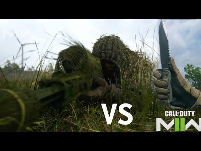 MW2 - Tomahawk vs Sniper - Who's faster!