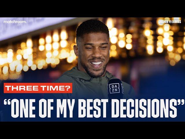 "I Want To Level Up & Get Closer To Greatness" Anthony Joshua On Ben Davison Link-Up & Daniel Dubois