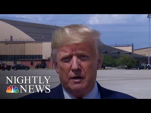 President Donald Trump Hits Back After DNI Hearing, Whistleblower Complaint | NBC Nightly News