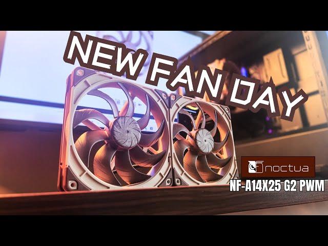 Are these the Best PC Fans? Noctua NF-A1425 G2 PWM Fan Review