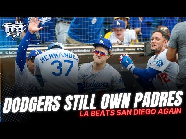 MUST-SEE: How Dodgers Still Beat Padres Even When They're Not at 100%! Shohei Ohtani Triples