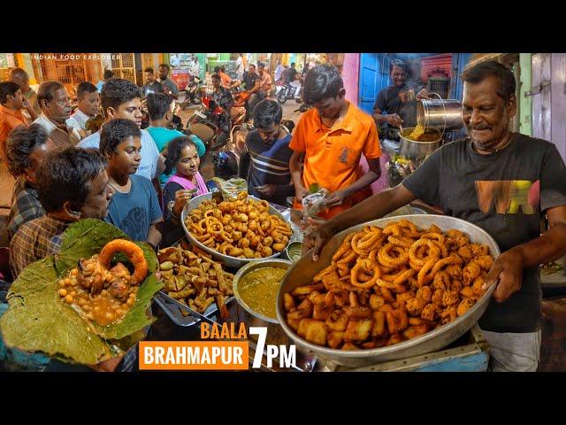 7pm Open | BRAHMAPUR Baala Special Matar Curry | Home Made Food Only 10₹/- | Street Food