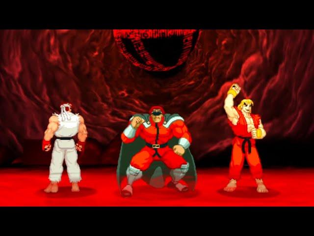 Marvel VS Capcom 2 - Ryu/Bison/Ken - Expert Difficulty Playthrough