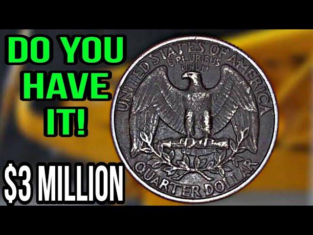 Most valuable Washington quarter dollars top 4 rare coins in the world worth a lot of money!