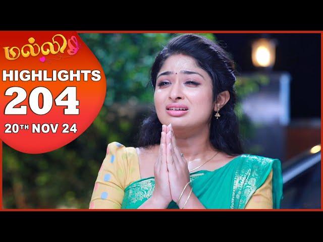 Malli Serial | EP 204 Highlights | 20th Nov 2024 | Nikitha | Vijay | Saregama TV Shows Tamil