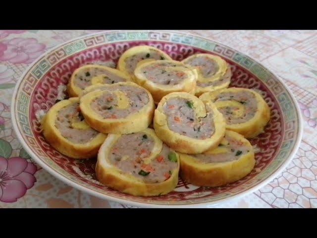 EGG ROLL ISI IKAN GILING || RECIPE EGG ROLL FILLED FISH