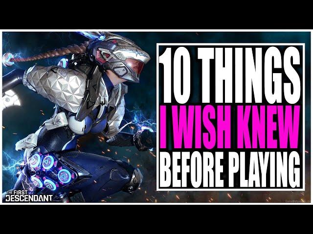 10 Things I Wish I Knew Before Playing the First Descendant! (Tips & Tricks)