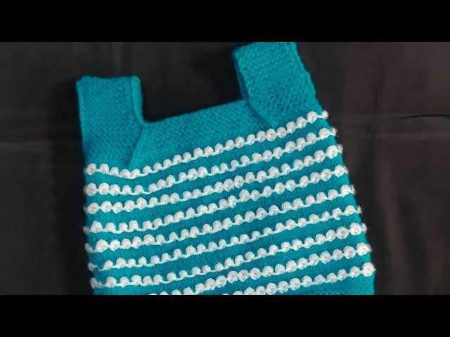 Easy knitted born baby inner | ( नए जन्में बच्चों के लिए गर्म बनियान )