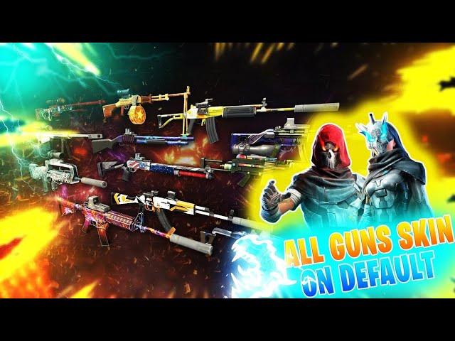 guns skin glitch file for free fire or free fire max | FF & FF MAX glitch