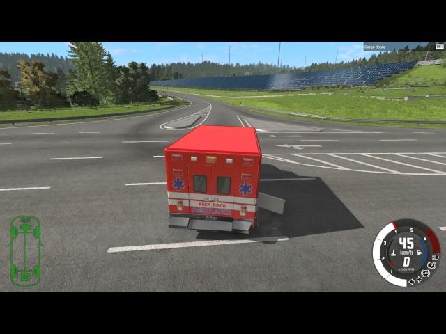 BeamNG Drive - DRIFT ON AMBULANCE