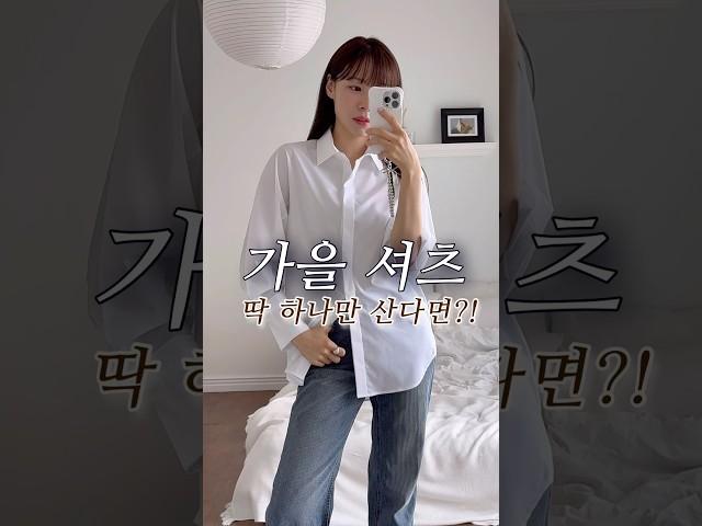 똘똘한 가을셔츠 찾으세요,,,?내돈내산 대만족 셔츠하울 #직장인#가을옷추천#koreanshopping