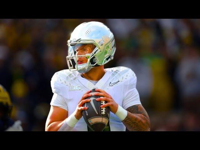 Dillon Gabriel 2024 Oregon Highlights  || HD
