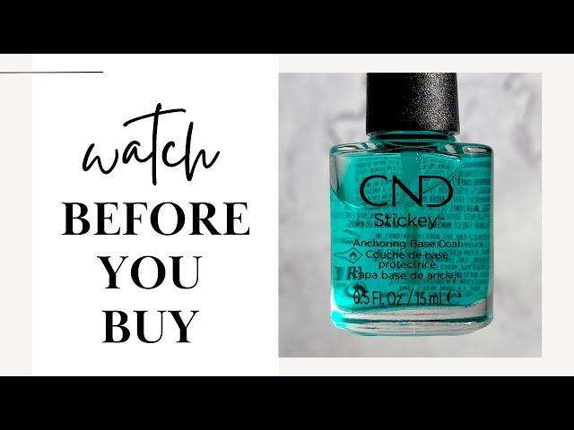 CND Stickey Base Coat: What You Need to Know (Before You Buy)! 