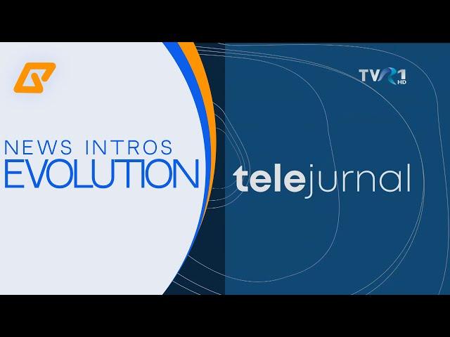 TVR Telejurnal Intro History since 1966