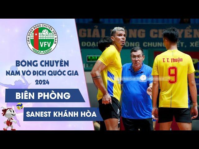 Trực Tiếp | BIÊN PHÒNG vs SANEST KHÁNH HÒA | GIẢI BÓNG CHUYỀN NAM VĐQG CÚP HCĐG 2024