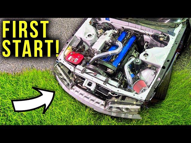 R32 Skyline BARN FIND Restoration Engine Install! | Part 8