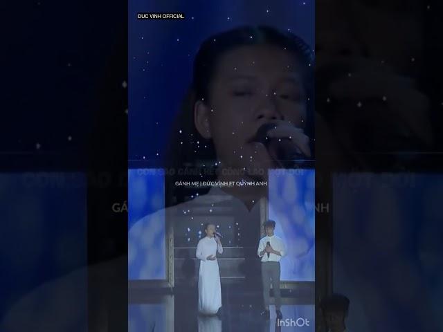 Gánh Mẹ - Sáng tác Quách Beem | Song ca: Đức Vĩnh & Quỳnh Anh #cover #nhachaymoingay #live #ducvinh