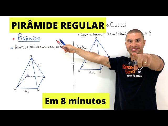 FÁCIL e RÁPIDO | PIRÂMIDE REGULAR