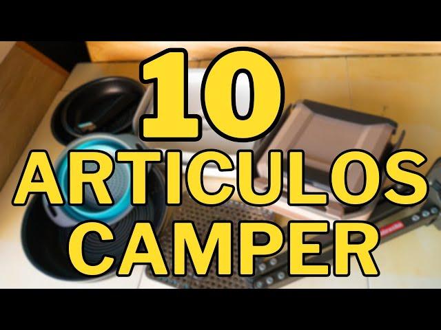 10 Accesorios CAMPER que Utilizamos SIEMPRE en Nuestras Escapadas!