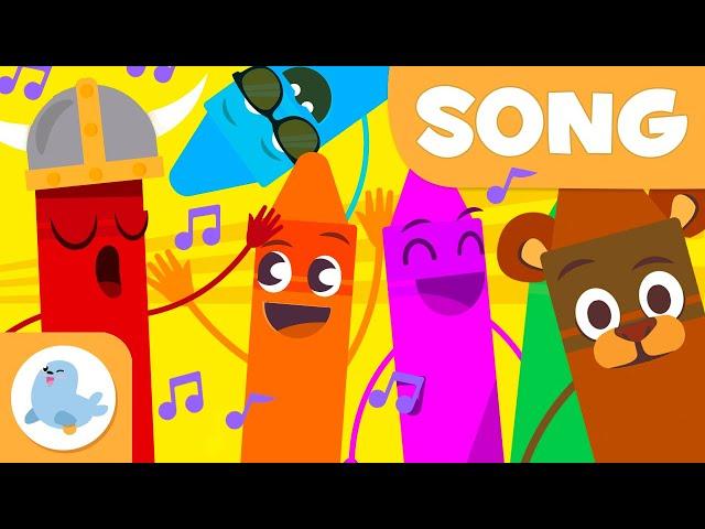 COLORS SONG for Kids  Educational Video to Learn the Colors 