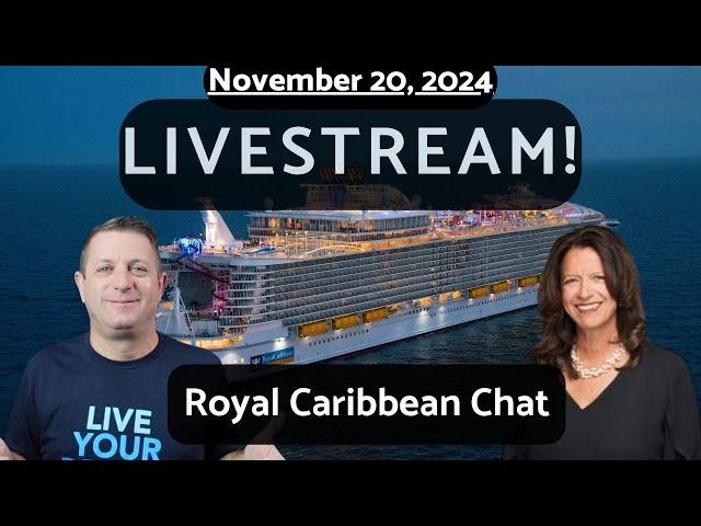 Cruise Chat Livestream with Royal Caribbean - Episode 61