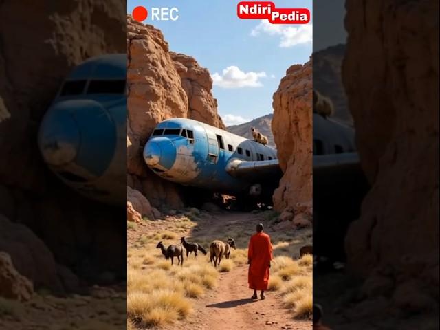 Wild Goats Press Wrong Button the abandoned plane start! #mountaingoat #ibex