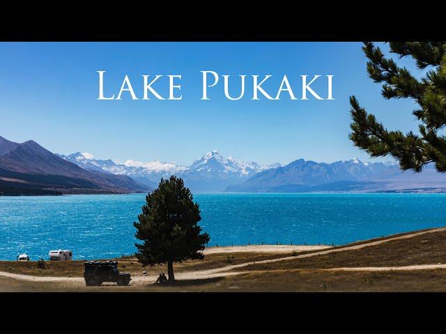 Lake Pukaki New Zealand | New Zealand Travel | Lake Pukaki Drone | South Island New Zealand | 新西兰