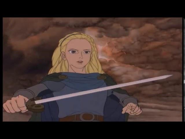 Return of the King (1980) - Eowyn vs Witchking