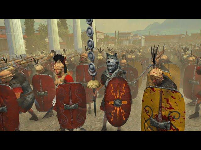 ROME Under Siege! Carthage Invades - 3v3 Rome 2 Siege Battle