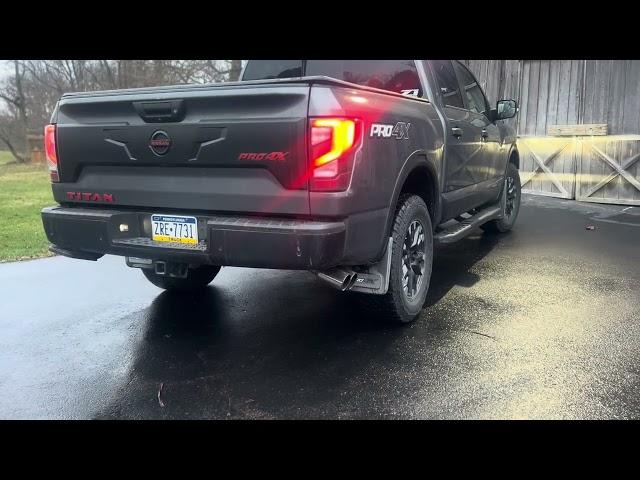 2021 Nissan Titan Pro4x Nismo Exhaust