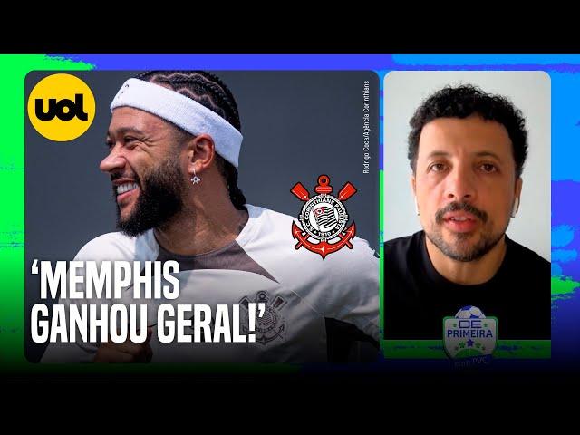 CORINTHIANS: 'MEMPHIS DEPAY JÁ GANHOU GERAL DENTRO DO CT', DIZ ANDRÉ HERNAN