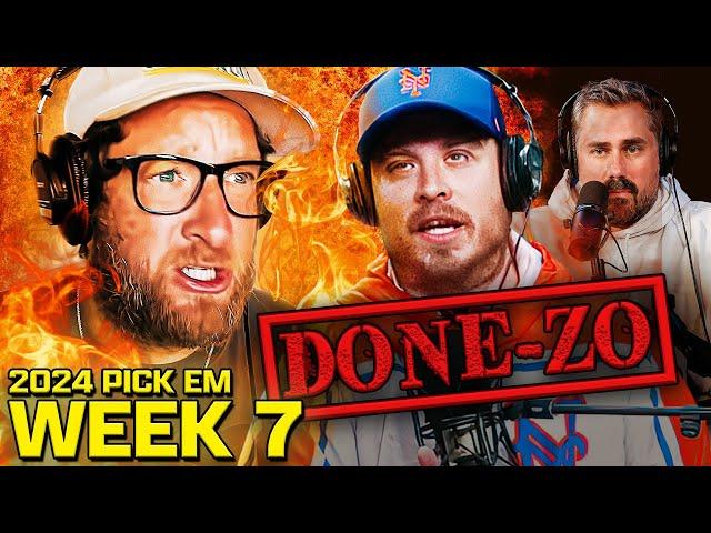 Dave Portnoy is DONEZO - Pick Em Week 7