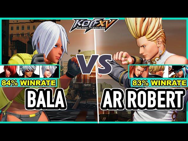 KOF XV  Bala (Ángel/K'/Iori) vs AR Robert (Benimaru/Rock/Isla)