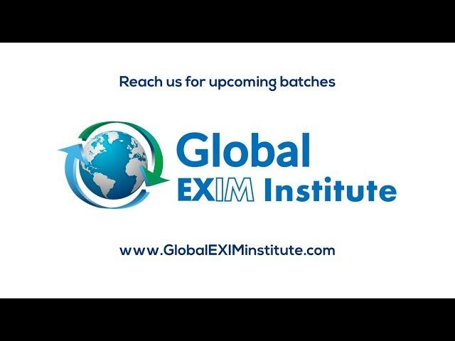 Export Import Training at Global EXIM