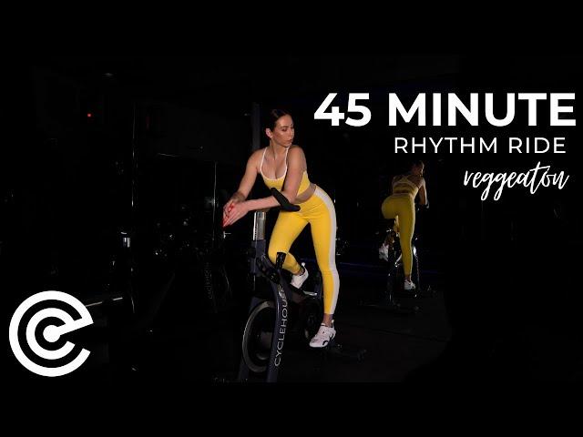 45 Minute Rhythm Cycling Class - Reggaeton