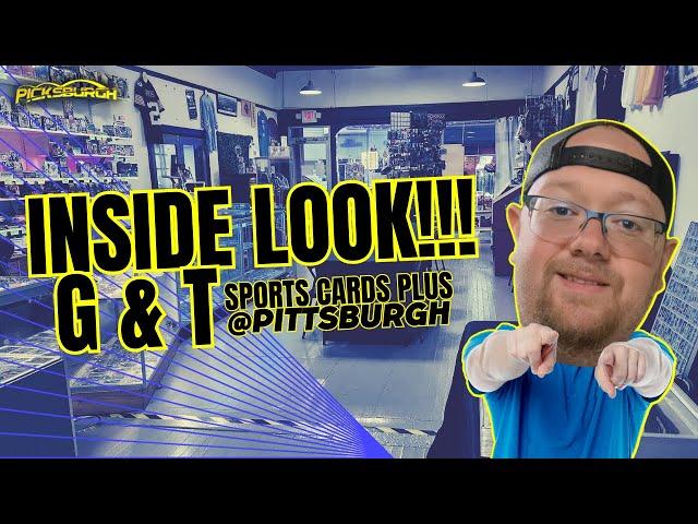 Exploring the Inside of G & T Sports Cards Shop in Pittsburgh!