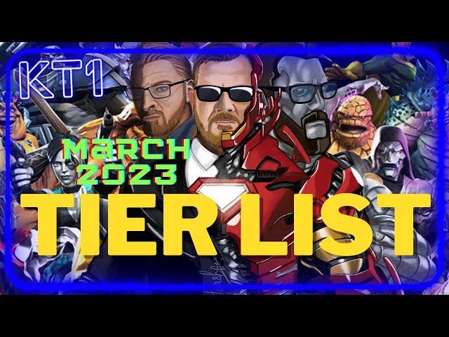 March 2023 Updated Tier List! MCOC Champion Ranking!