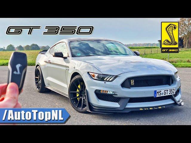 SHELBY MUSTANG GT350 REVIEW on AUTOBAHN [NO SPEED LIMIT] by AutoTopNL