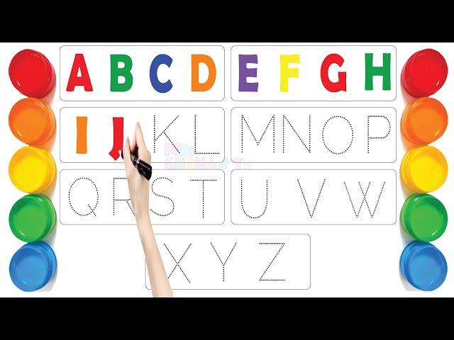 Abc Dotted Tracing, English Alphabet Writing, Preschool learning #abc #alphabets #kidschohantv 671