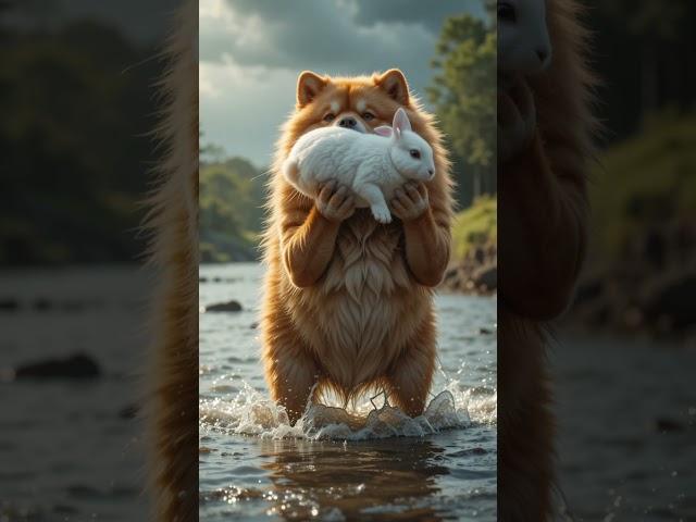 An AI Chow Chow puppy's emotional journey #Ai shorts video #chowchow #puppy #shorst