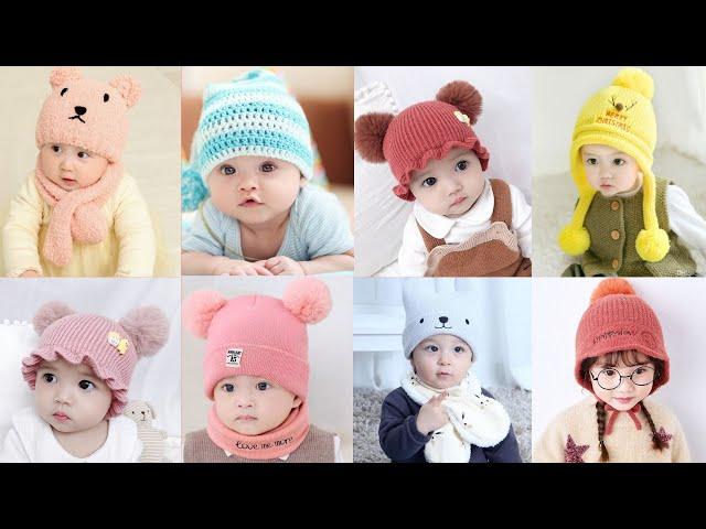 Baby hat for winter//winter style caps for babies and kids//best winter caps for baby boys and girls