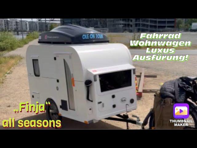 Fahrradwohnwagen Eigenbau # Caravans for bicycle # self made