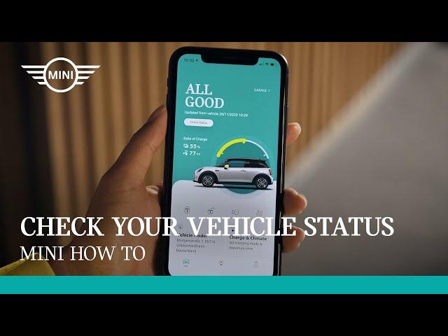 Vehicle Status in MINI App | MINI How-To