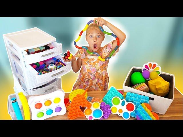 Everleigh's INSANE Fidget Toy Haul! (Must Watch)