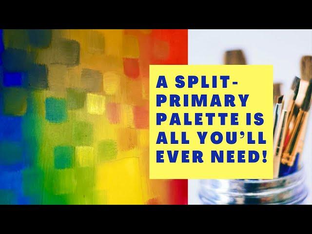 PAINT TUTORIAL || Why the Split-Primary Palette is Timeless!