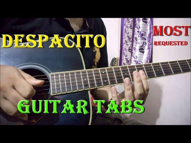 Despacito Guitar Tabs Lesson | Justin Bieber, Luis Fonsi, Daddy Yankee