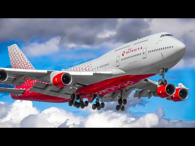 ️ 90 LOUD and CLOSE UP TAKEOFFS & LANDINGS  Moscow Sheremetyevo Airport Plane Spotting [SVO/UUEE]